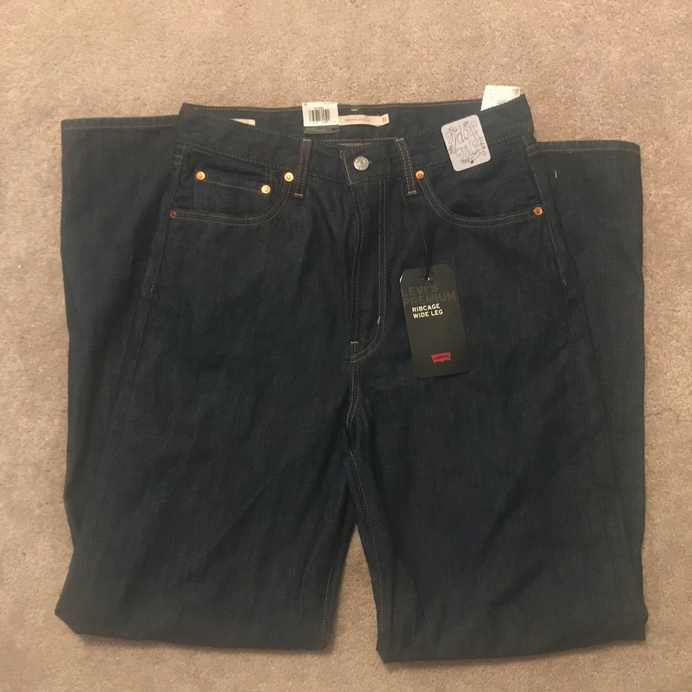 Levi's Ribcage Wideleg Jeans